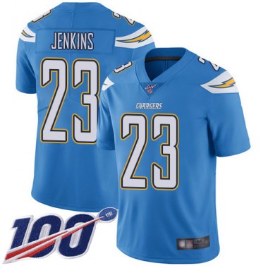 Los Angeles Chargers NFL Football Rayshawn Jenkins Electric Blue Jersey Men Limited  #23 Alternate 100th Season Vapor Untouchable